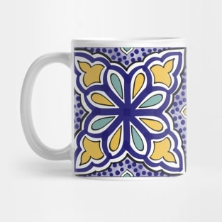 Geometric portuguese tile Mug